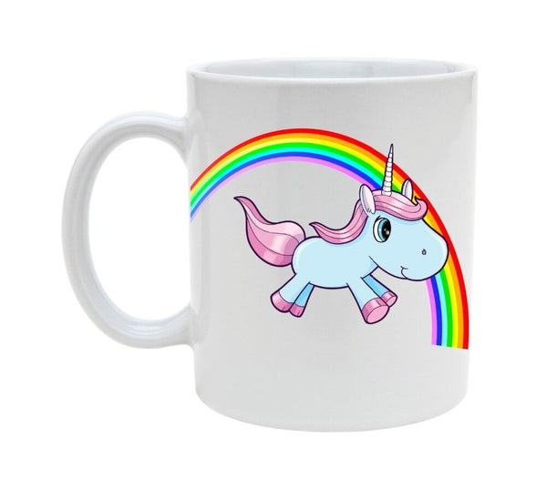 Jumping Unicorn Mug